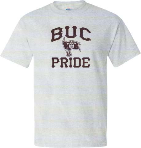 S/S Tee - Grey BUC PRIDE (youth)