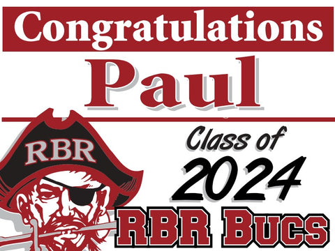 2024 Senior Lawn Sign - Personalized