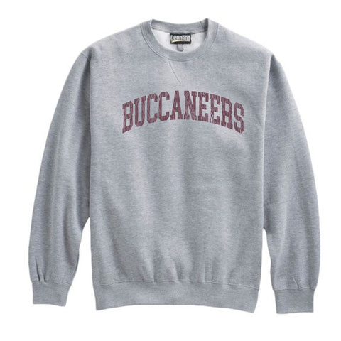 Crewneck Grey Sweatshirt with buccaneers