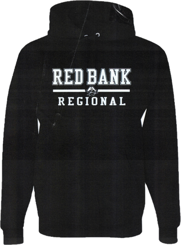 Black Hoodie w/ Red Bank Regional (youth)